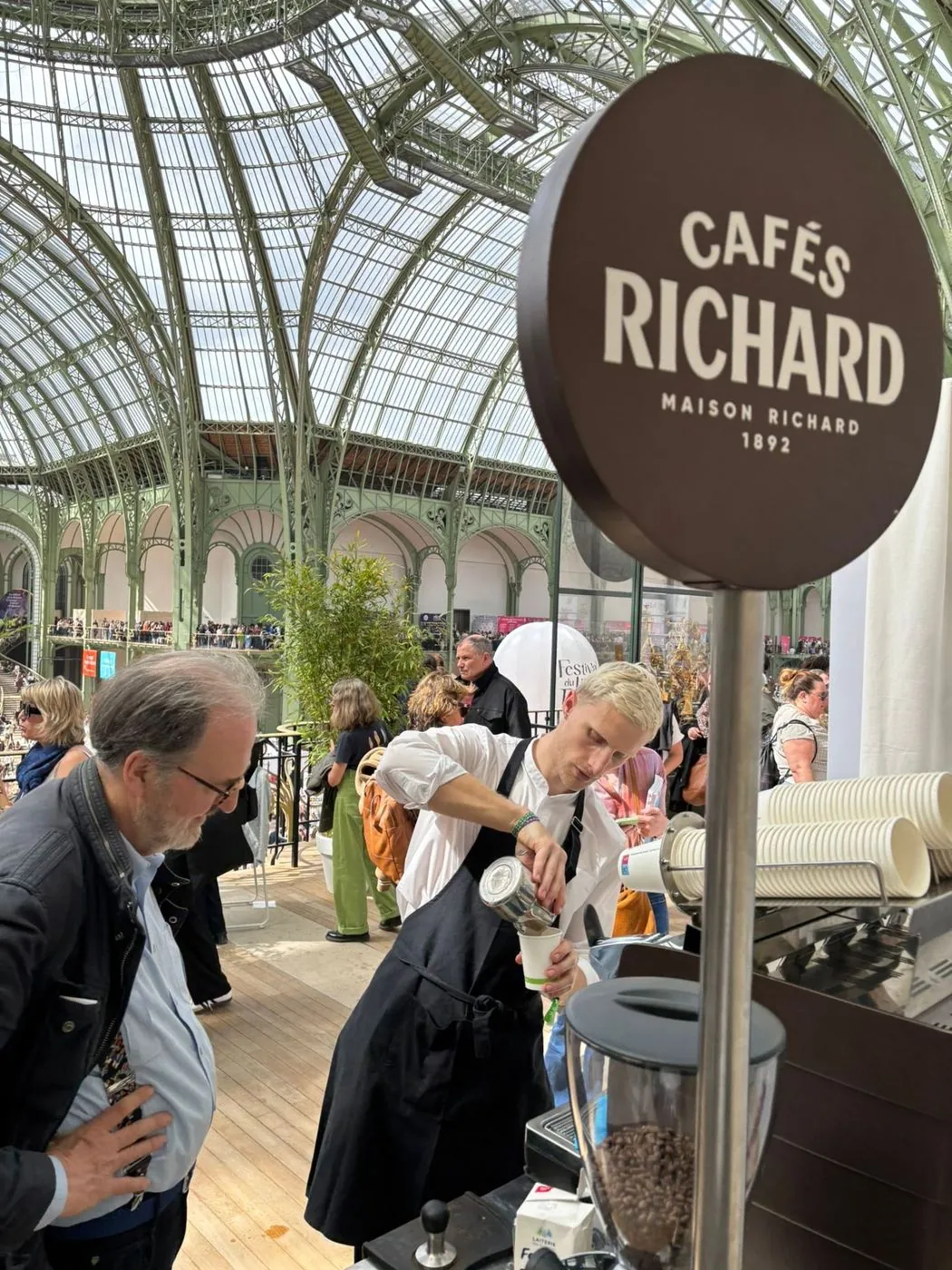 Barista au Grand Palais